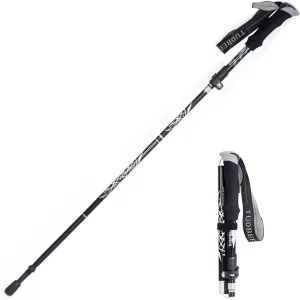 Collapsible Trekking Poles - Walking Poles - Lightweight Folding Hiking Poles for Women Men - Walking Sticks for Hiking Climbing Camping - Adjustable Hiking Sticks with Quick Lock System