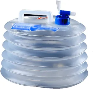 Collapsible Water Container,Water Container Portable Water Storage,Foldable Water Tank,Suitable for Sports Camping,Hiking,Car,BBQ,Picnic,10L (10L)