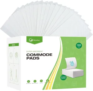 Commode Absorbent Pads,Bedside Toilet Absorbent Pads,Portable Toilet Absorbent Pads,Toilet seat Riser Absorbent Pads,Camping Toilet Absorbent Pads,Travel Toilet Absorbent Pads