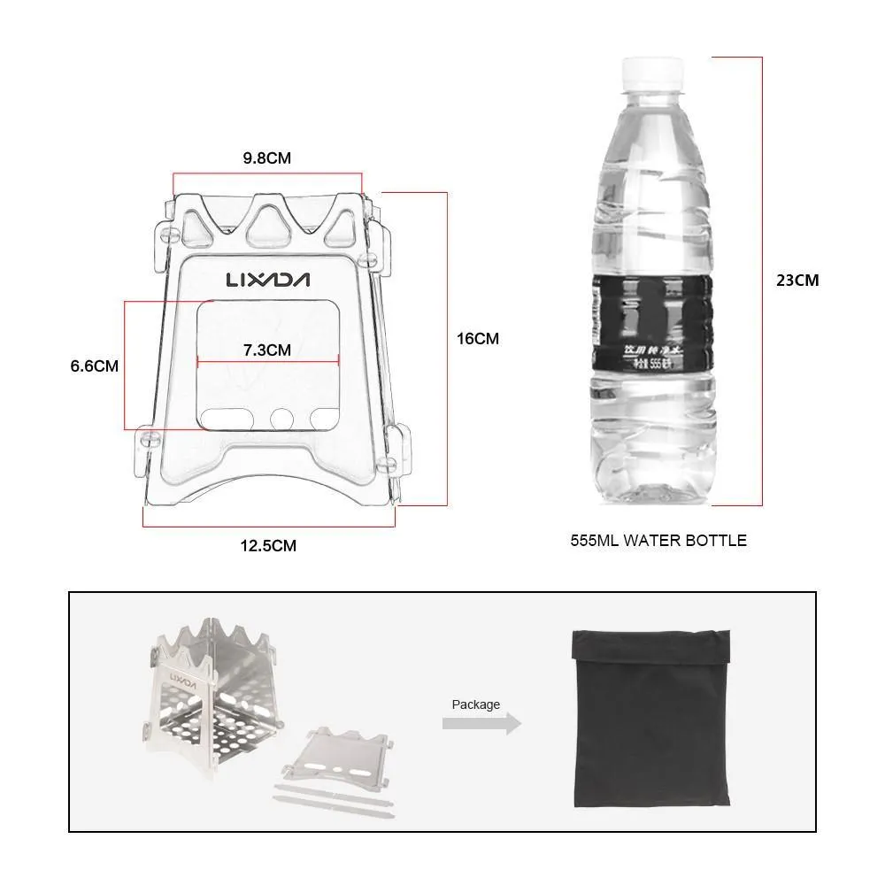 Compact Foldable Camping Stove