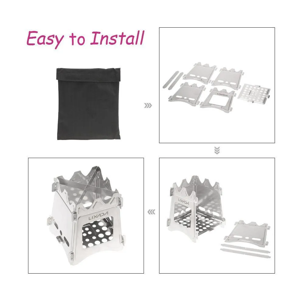 Compact Foldable Camping Stove