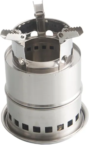 Cooking Stove Foldable Emergency Camping Windproof Anti-Slip Stainless Steel Oven Outside Activities Goods