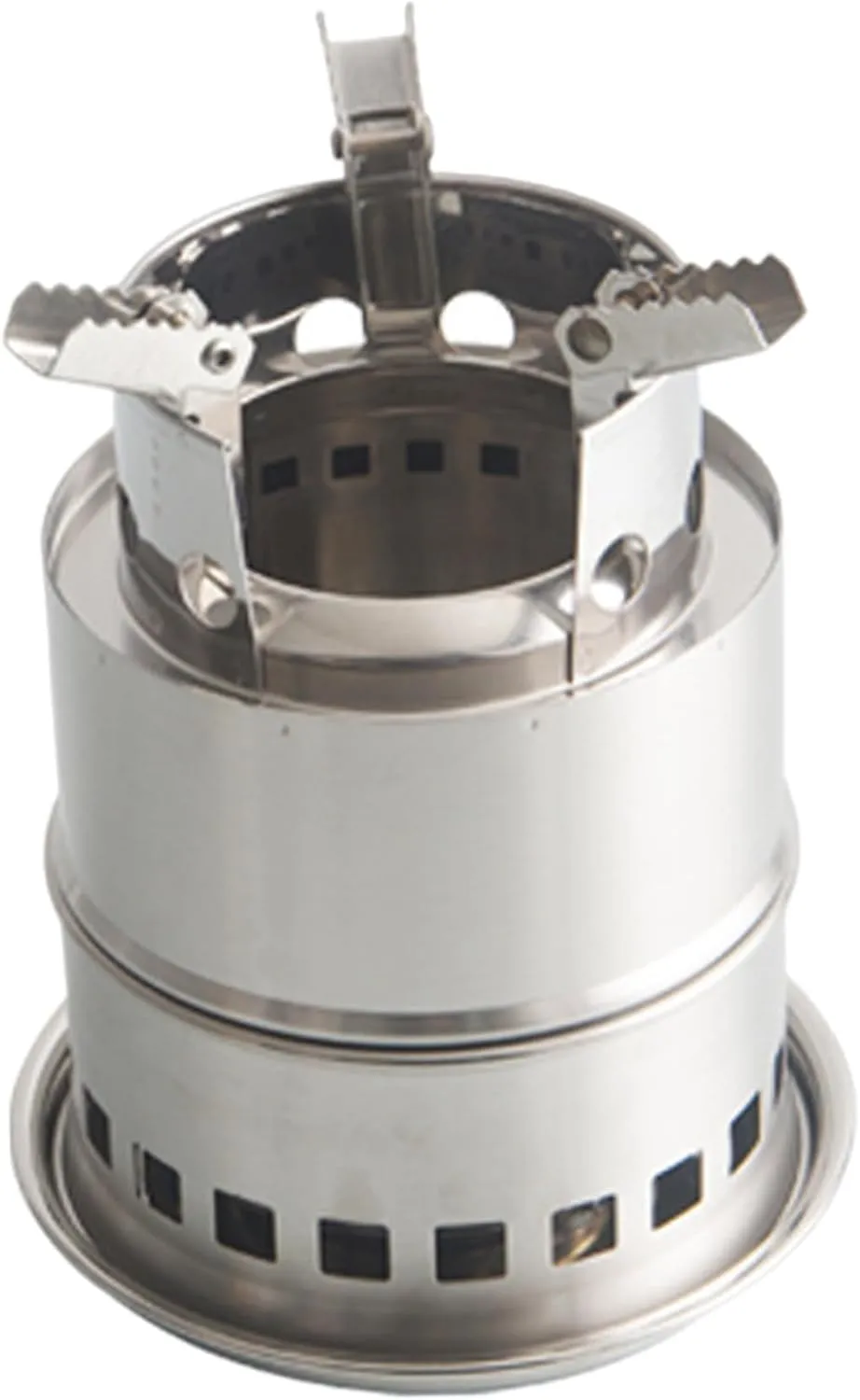 Cooking Stove Foldable Emergency Camping Windproof Anti-Slip Stainless Steel Oven Outside Activities Goods
