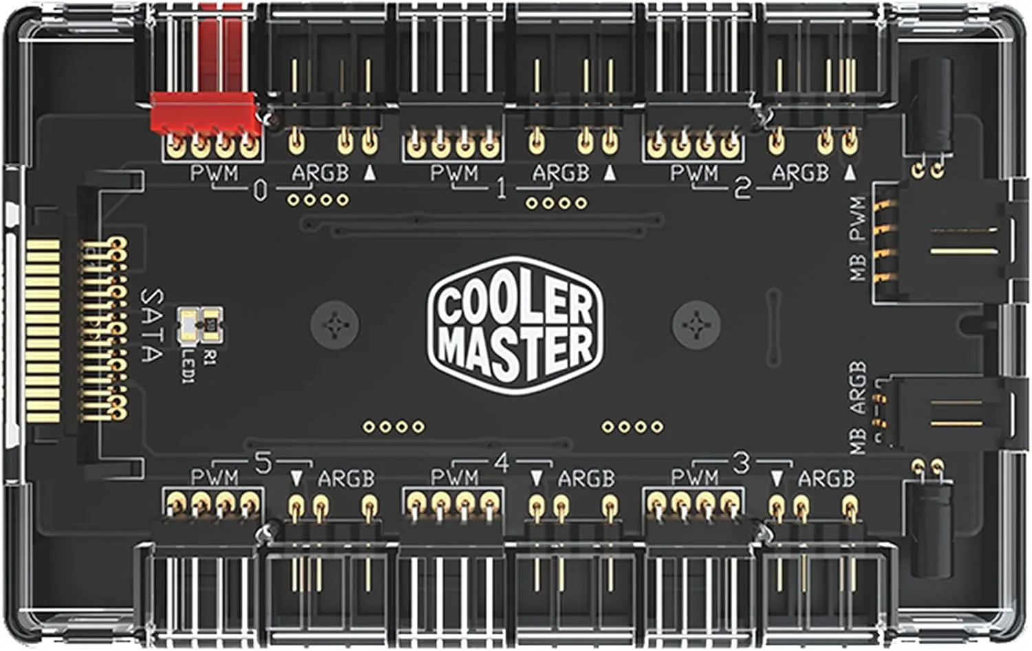 Cooler Master ARGB & PWM HUB 1 to 6 Port