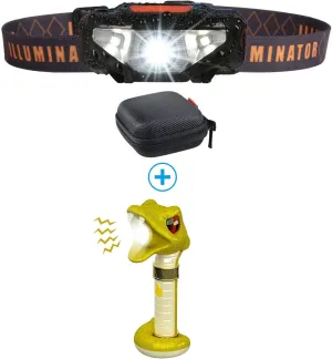 COSOOS Headlamp & Snake Flashlight Rechargeable