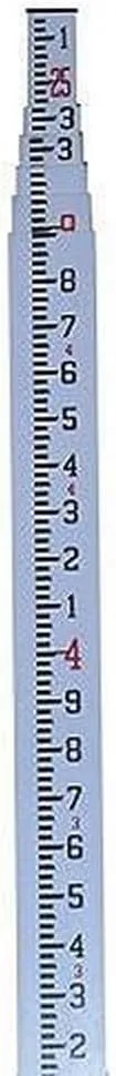 CST/berger 06-925 MeasureMark 25-Foot Fiberglass Grade Rod in Feet, Tenths and Hundredths