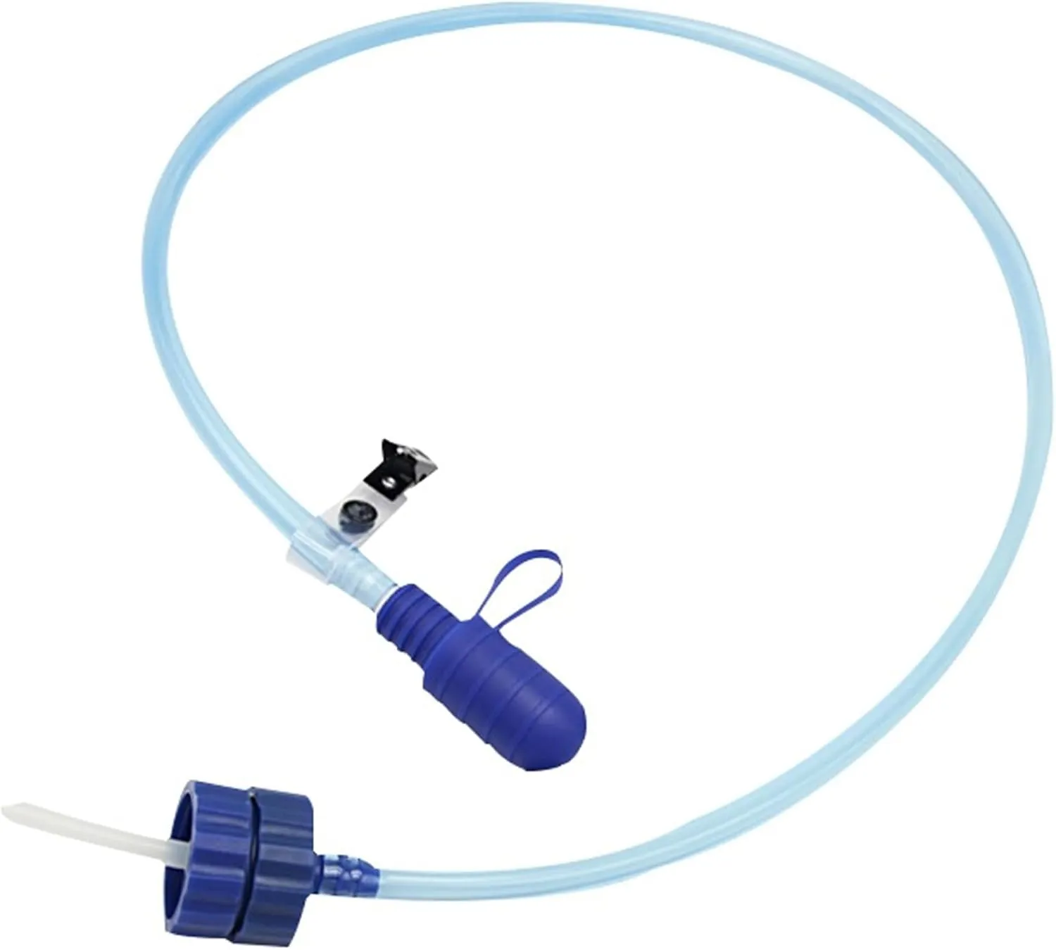 Cycling Water Bottle Drink Tube, PE Water Bottle Straw with Double Adapter Hydration Straw Drink for Cycling Trekking Fishing Boating Camping