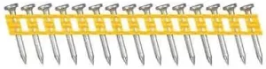 DCN890100 Concrete Nails,1"; L,Steel,PK1000 Fits/Intended for DEWALT DCN890100 422V78