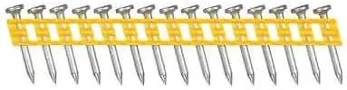 DCN890100 Concrete Nails,1"; L,Steel,PK1000 Fits/Intended for DEWALT DCN890100 422V78