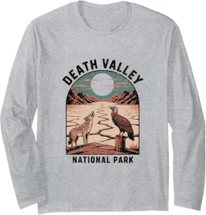 Death Valley National Park Wildlife Desert Adventure Travel Long Sleeve T-Shirt