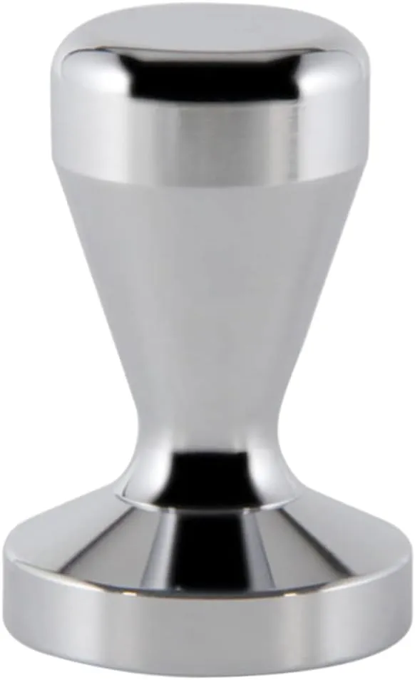 DECHOUS Stainless Tamper Flat Base for Even Pressure Distribution Professional Espresso Tamper for All Coffee Machines Essential Tool for Coffee Lovers