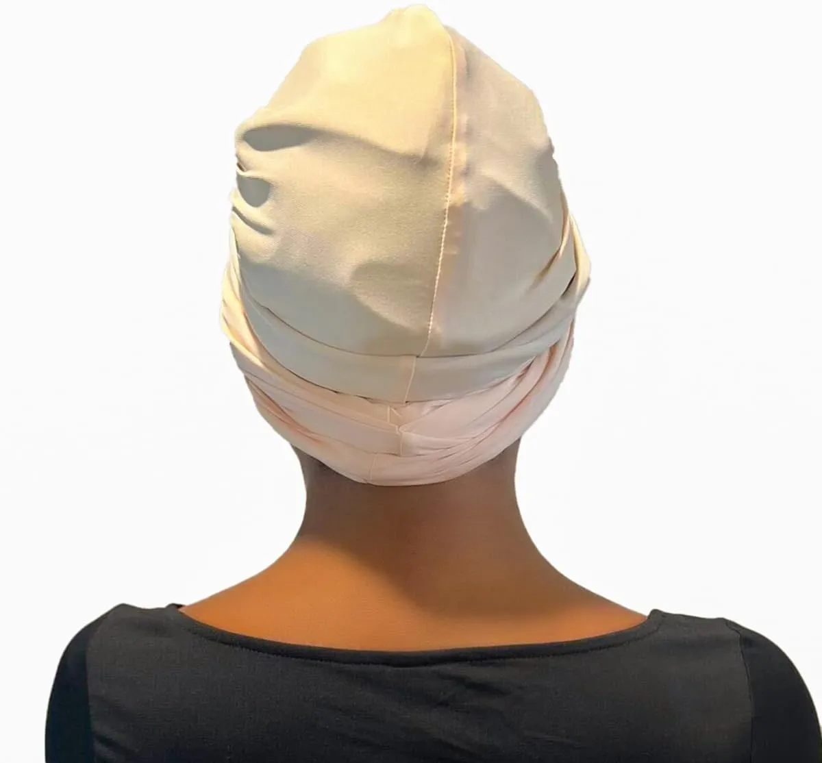Deluxe Swim Turban & Beach Bag Combo - Maximum Protection for Natural Hair, Curls, Braids & Extensions - Waterproof Non-Slip Design with Easy-Grab Technology - Professional Hair Care System