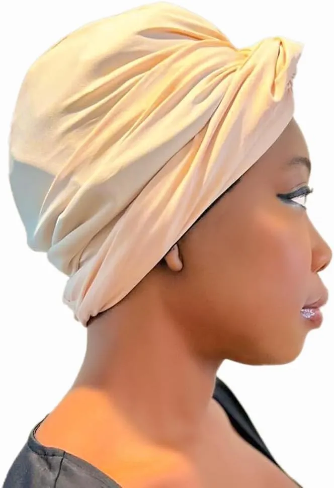 Deluxe Swim Turban & Beach Bag Combo - Maximum Protection for Natural Hair, Curls, Braids & Extensions - Waterproof Non-Slip Design with Easy-Grab Technology - Professional Hair Care System