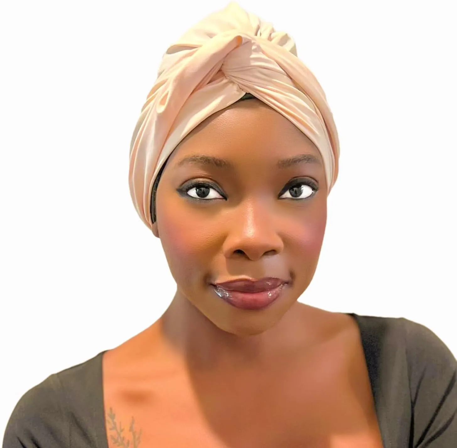 Deluxe Swim Turban & Beach Bag Combo - Maximum Protection for Natural Hair, Curls, Braids & Extensions - Waterproof Non-Slip Design with Easy-Grab Technology - Professional Hair Care System