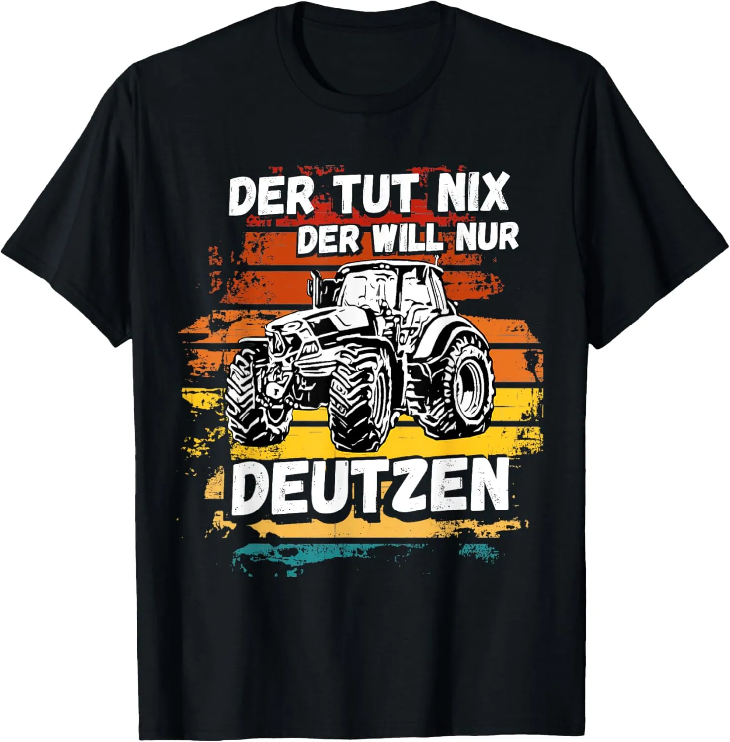Deutz Tractor Truck Trekker Deutz Agriculture Farmers Village T-Shirt