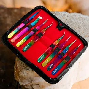 Diy Tweezers For Jewelry Repair And More - Nipper Hand Repair Tool - 8pcs Set (Cynamed)