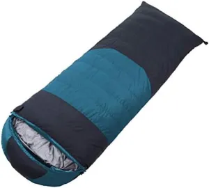 Down Sleeping Bag 3-4 Seasons, 210 * 80 cm, Water Resistant Sleeping Bag for Outdoors, Camping, Backpacking, Hiking, Trekking and Outdoor Activities,