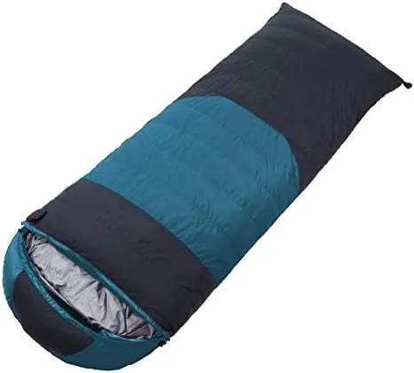 Down Sleeping Bag 3-4 Seasons, 210 * 80 cm, Water Resistant Sleeping Bag for Outdoors, Camping, Backpacking, Hiking, Trekking and Outdoor Activities,
