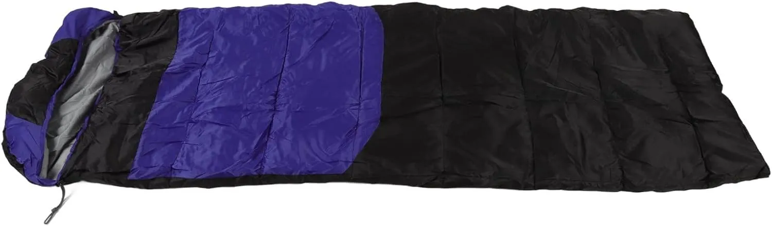 Down Sleeping Bag Ultralight Compact Portable Sleeping Bags Electric Heating Sleeping Bag Down Cotton Single USB Heated Thermal Sleeping Bag Kick Proof for Outdoor Camping Orange