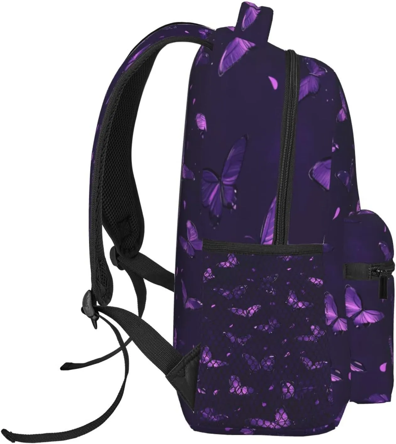 Dreamy Colored Butterfly Practical Backpack For Trekking Gift Unisex