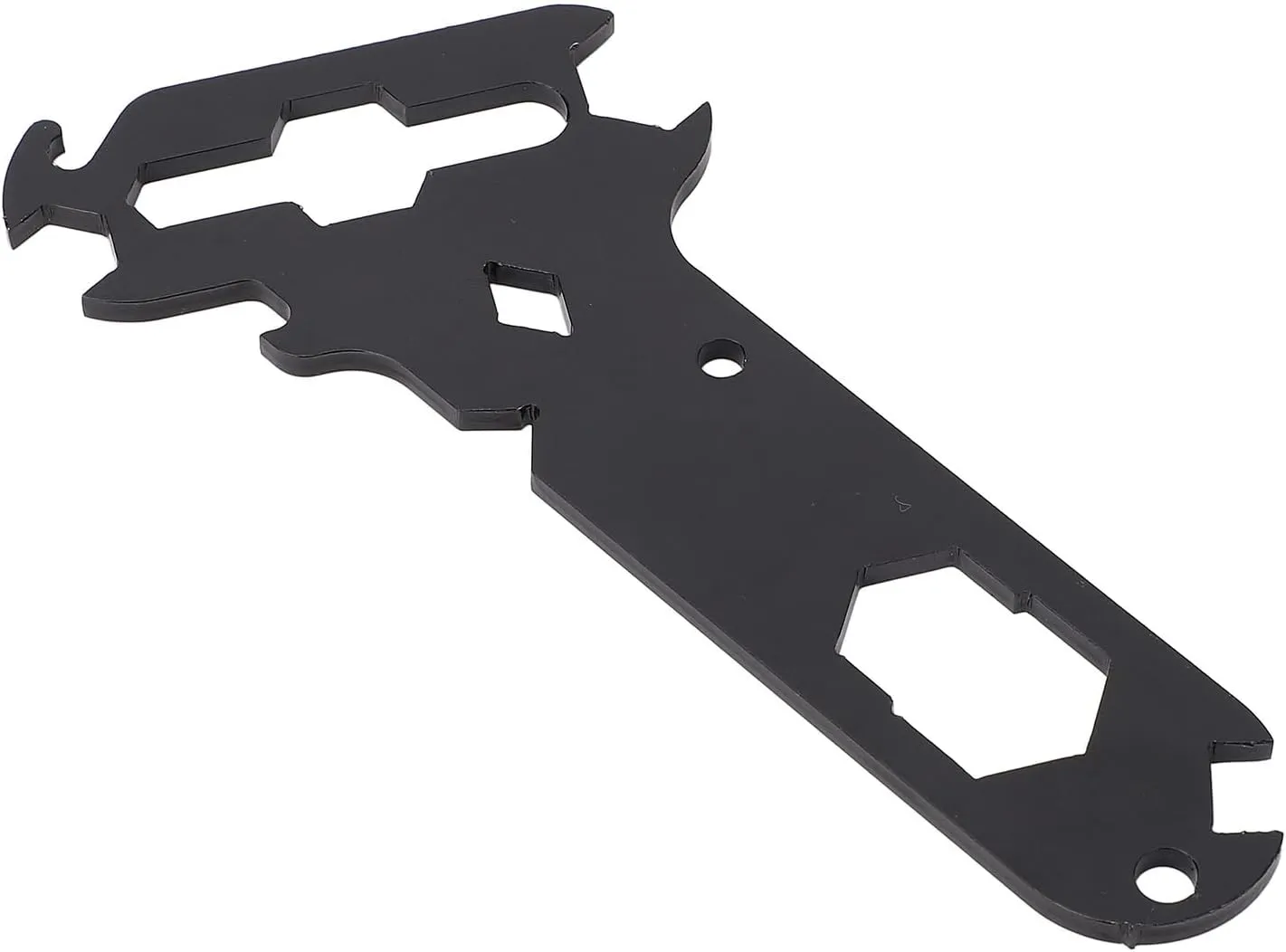 DTY Multitool, Steel 14 in 1 Separate Rigger Tools Including Wing Nut Wire Strippers Bottle Opener Stagehand Tool for RV Cars Ships, Black