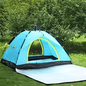 Durable Aluminum Waterproof Camping Mat, Outdoor Foldable Reflecting Heat Tent Mat, 2025 New Foam Sleeping for Hiking, Camping, Backpacking, Hammock, Camping