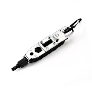 Durable Compact Multi-Function Keychain Tool