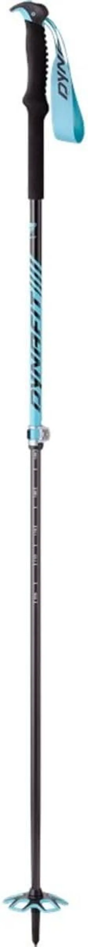Dynafit Free Vario Aluminium Adjustable Ski Poles 105-145cm, Silvretta (Pair)