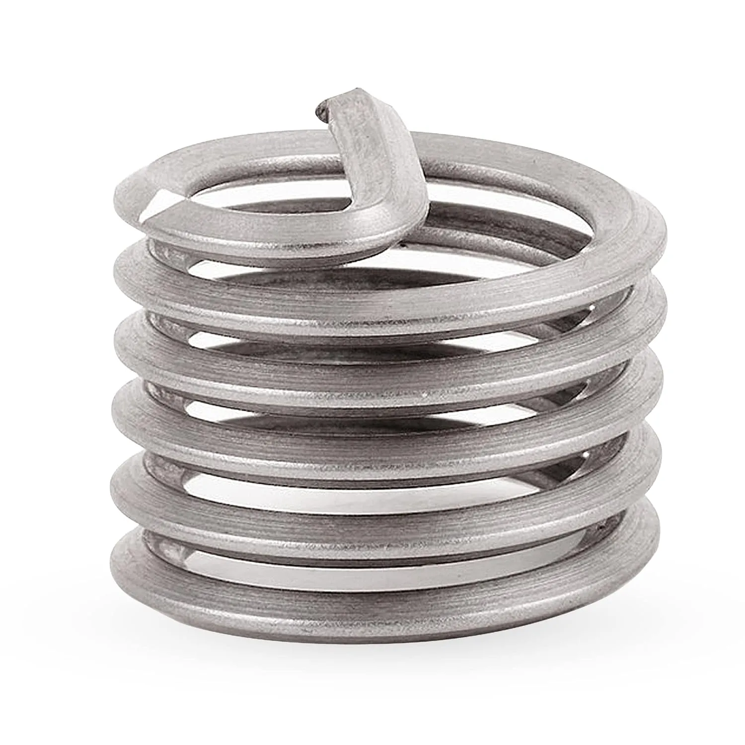 E-Z LOK Coil Threaded Insert for Metal 18-8 Stainless Steel Helical Wire Thread Insert 3/4-10 Internal Threads, 1.500" Length, Pack of 5