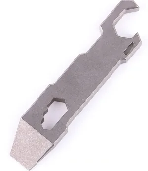 EDC Pry Bar Multi Tool Titanium EDC Prybar Keychain Bottle Opener Wrench Portable Multi Tool
