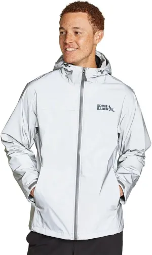 Eddie Bauer Men's Highbeam Reflective Waterproof Rain Jacket