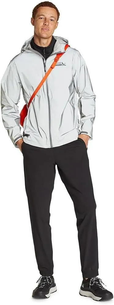 Eddie Bauer Men's Highbeam Reflective Waterproof Rain Jacket