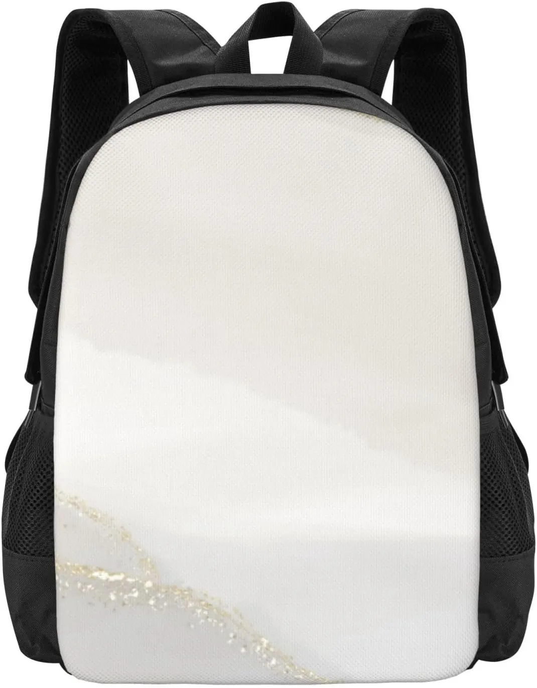 Elegant Marble Lightweight Packable Backpack Travel Casual Large Capacity Daypack Foldable Backpack For Men Women