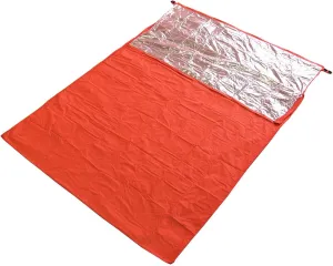 Emergency Sleeping Bag Thermal Bivy Sack, 2-Person Waterproof Emergency Sleeping Bag, Lightweight and Compact Survival Gear, Best Thermal Protection (Size : 200x145cm)