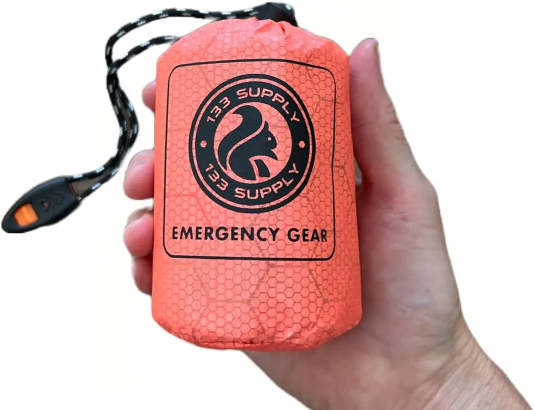 Emergency Sleeping Bags for Survival Sleeping Bag Emergency Sleeping Bag Emergency Bivy Sack Thermal Blankets Survival Gear Emergency Supplies Camping Hiking Gear Outdoor Life Disaster