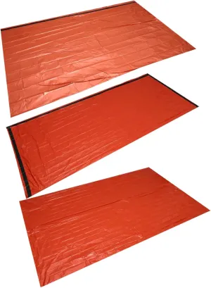 Emergency Tent Lightweight Camping Blanket Pillow Thermal Sack Liner Waterproof Kit Camping Sleeping