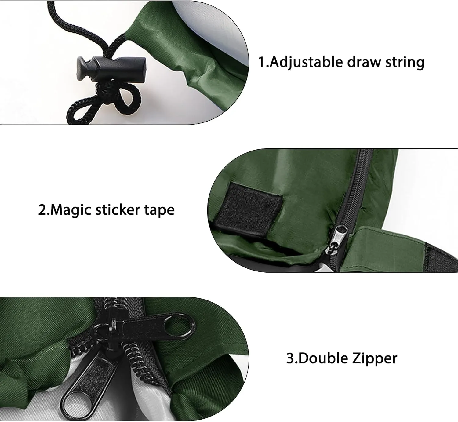 Envelope Camping Sleeping Bag 3 Seasons Warm & Cool Weather, Lightweight, Waterproof, Portable for Adults & Kids - Camping Gear Equipment Hiking Travel, Indoors and Outdoors