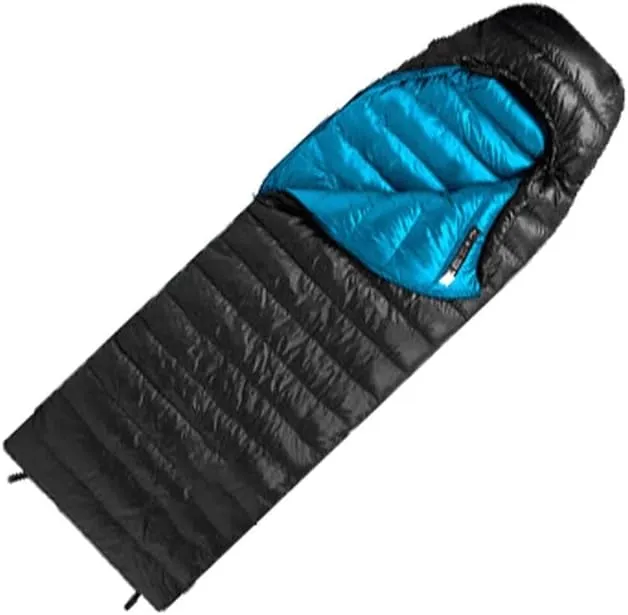 Envelope Sleeping Bag 3 Season Lightweight Comfort Portable Great for Adults Kids Camping Backpack Hiking with Compression Sack Extreme Temp Rating 44F