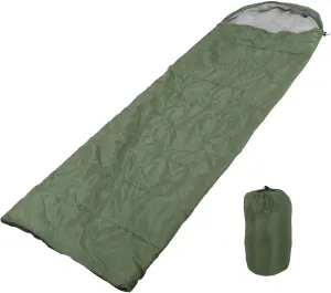 Envelope Sleeping Bag Adult Outdoor Sleep Bag Double End Zipper Lightweight Sleeping Bag Waterproof 3 Season Sleeping Bag for Camping Hiking Fishing(Green)