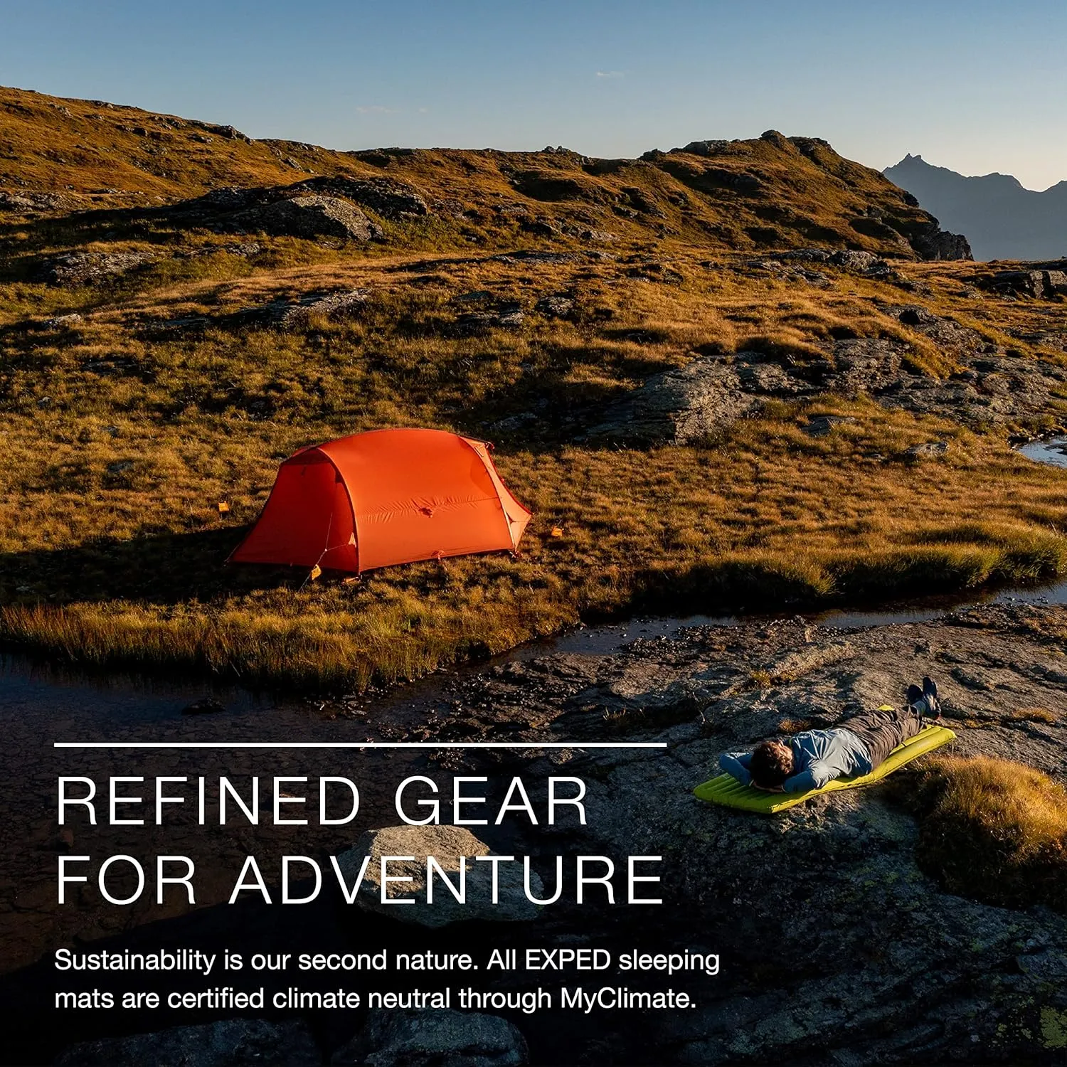 Exped FlexMat Plus - Thick, Comfortable, and Highly Versatile Closed-Cell Foam Mat, Blue, Long Wide