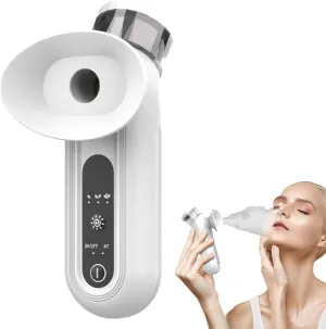 Eye Steamer for Dry Eye,2025 Eye Steamer Pro - Nano Eye Mist Steam Sprayer for Relief Dry Eye,Heated Eye Treatment with Moisturizing Soother,Portable & Rechargeable,Home/Office/Travel Use (1)