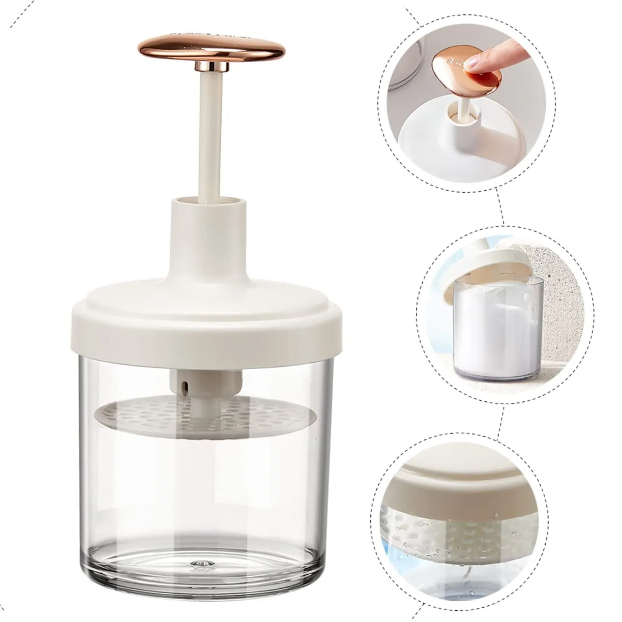 Face Wash Foamer Face Foamer Foaming Bottle for Daily Facial Cleansing Bubbling Supply for Maker