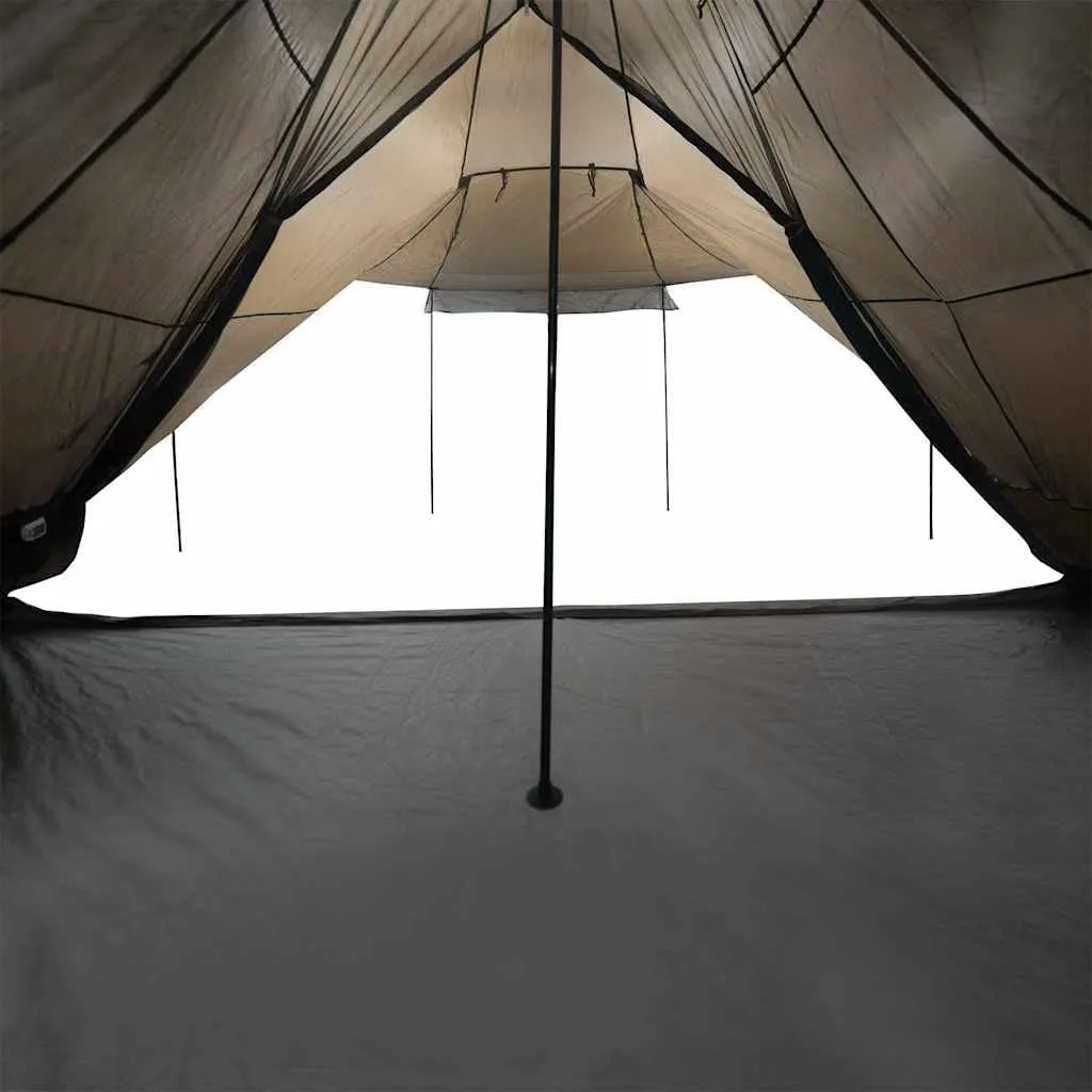Family Tent Tipi 6-Person Green Waterproof vidaXL vidaXL