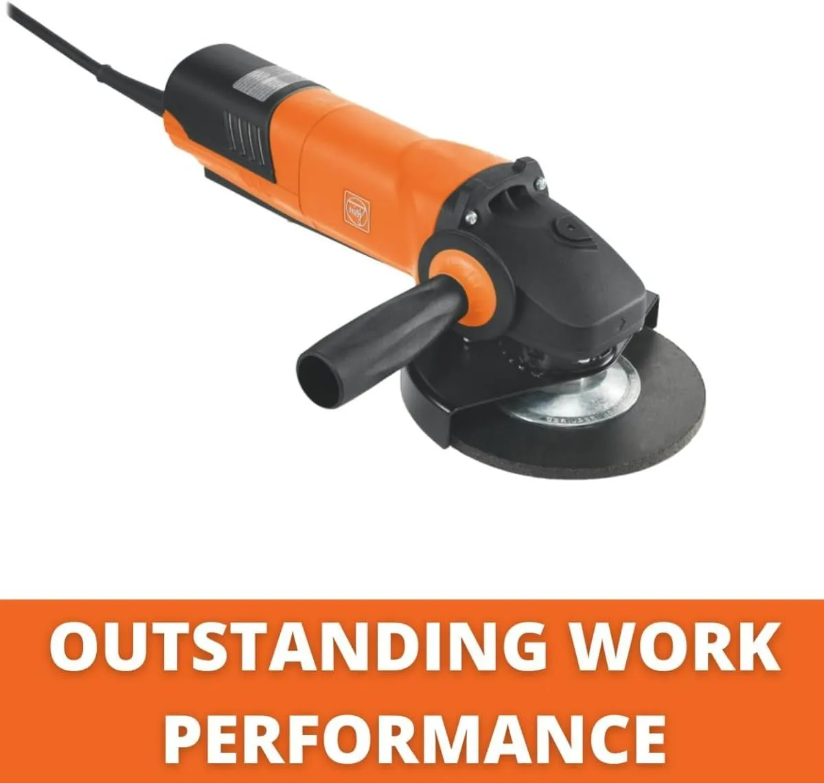 Fein 6" Compact Angle Grinder with 1,260W Motor and Paddle Switch - Advanced Safety Features and Dust Protection for Versatile Grinding and Cutting - CG 13-150 PDE - 72226360120