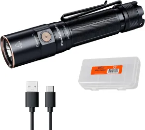 Fenix E28R V2.0 EDC Flashlight, 1700 Lumen USB-C Rechargeable Compact Pocket Size with Magnetic Tail