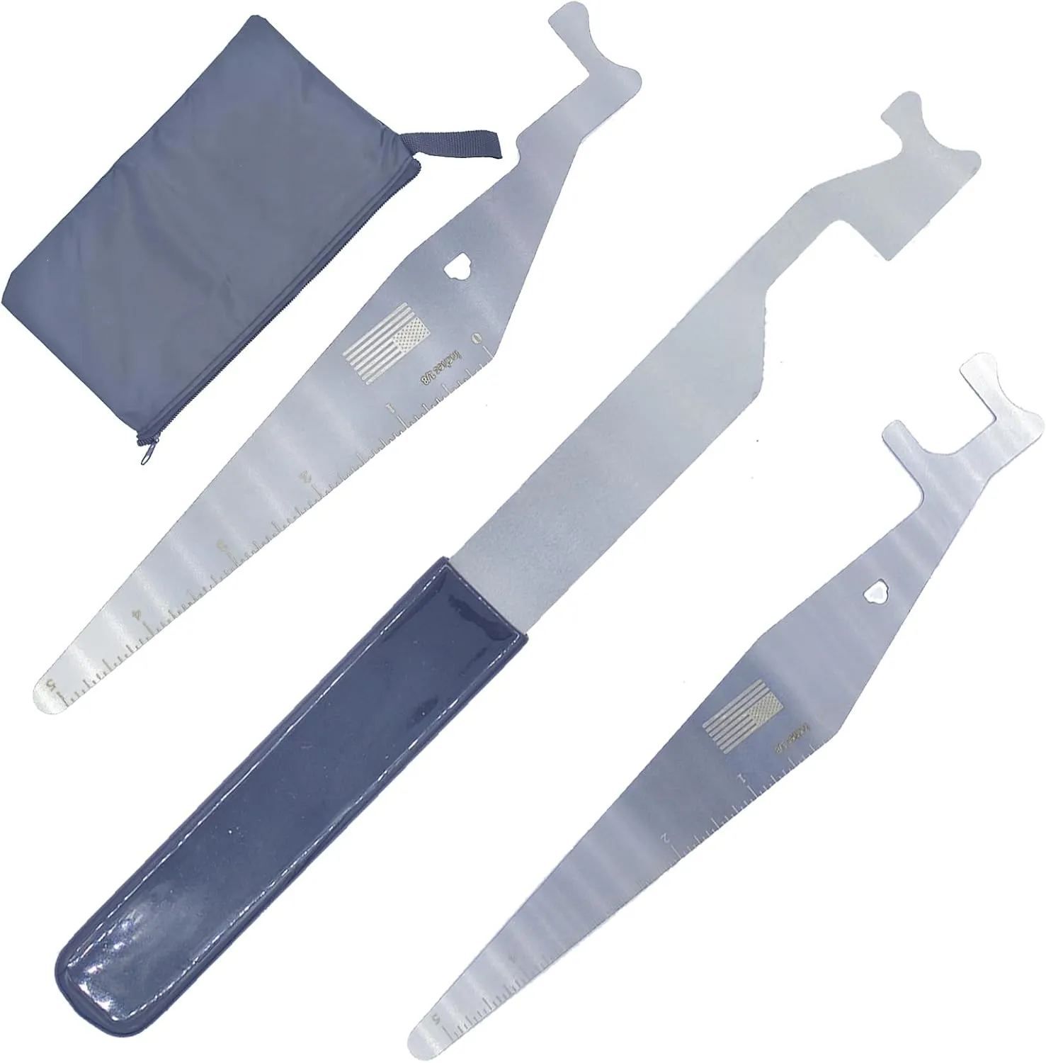 Firefighter Tools, Spring Steel Multitools, Fire Fighter Tools Equipment, Multipurpose Leverage Tool 3 Pack with Storage Bag
