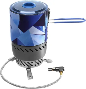 FireMaple Mars Radiant Stove System, Camping and Backpacking Stove, Windproof Cooking System with Pressure Regulator, Ideal for Camping Hiking,Trekking, Fishing and Emergency Use