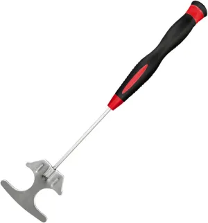 Fishing Lure Mixing Shovel Fishing Tool Equipment Shrimp Baits Shovel Stainless Steel Rubber Handle Shrimp Shovel