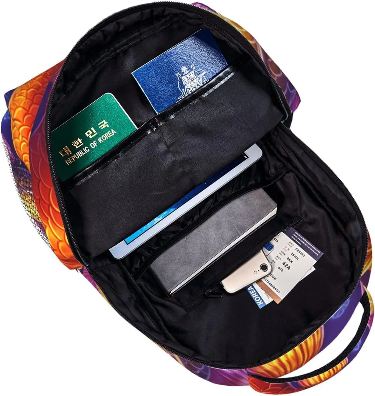 Fishpattern Lightweight Backpack For Trekking Gift Women/Female
