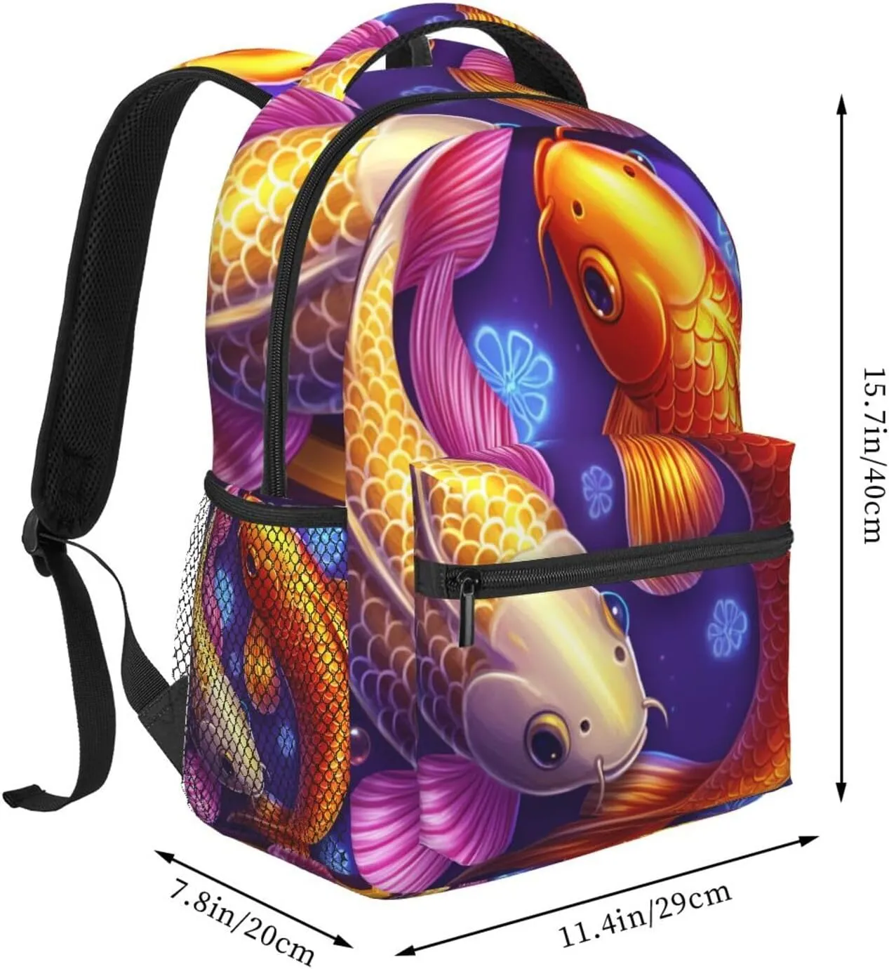 Fishpattern Lightweight Backpack For Trekking Gift Women/Female